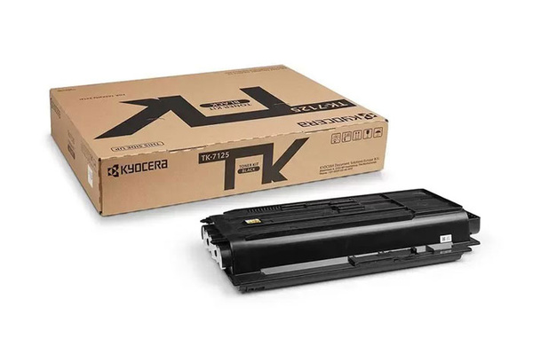 Kyocera TK7125, TK-7125, 1T02V70NL0 20k Black do Kyocera TASKalfa 3212i Toner Oryginalny