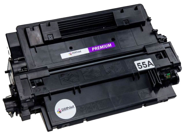 Toner CE255A 55A Black do drukarek HP LaserJet Enterprise P3015 / M521 – regenerowany DDPrint Premium – 6000 stron