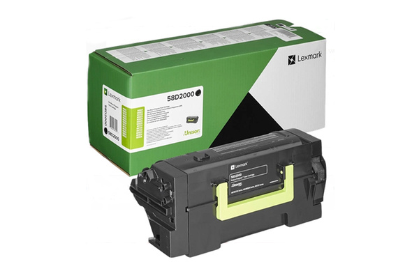 Lexmark 58D2000 7,5k Black do Lexmark MS725, MS823, MS825, MS826, MX722, MX822, MX826 Toner Oryginalny