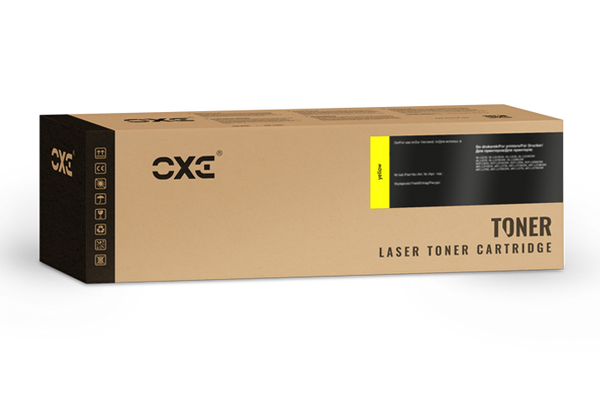 Toner TN243Y Yellow do drukarek Brother HL-L3210 / DCP-L3510 – zamiennik OXE – 1000 stron