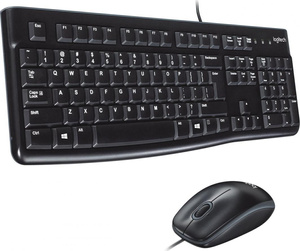 Zestaw przewodowy klawiatura + mysz Logitech MK120
