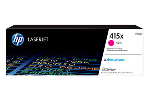 Oryginalny Toner Magenta HP Color LaserJet Color Pro M454, M479, MFP M454, MFP M479, Enterprise M455, MFP M480, Managed E45028, E47528 (415X W2033X)
