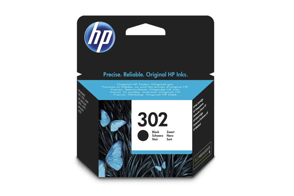 HP 302 (F6U66AE) 3,5ml Black do HP DESKJET 1110 2130 3630 Envy 4520 OfficeJet 4650 3830 5200 Tusz Oryginalny
