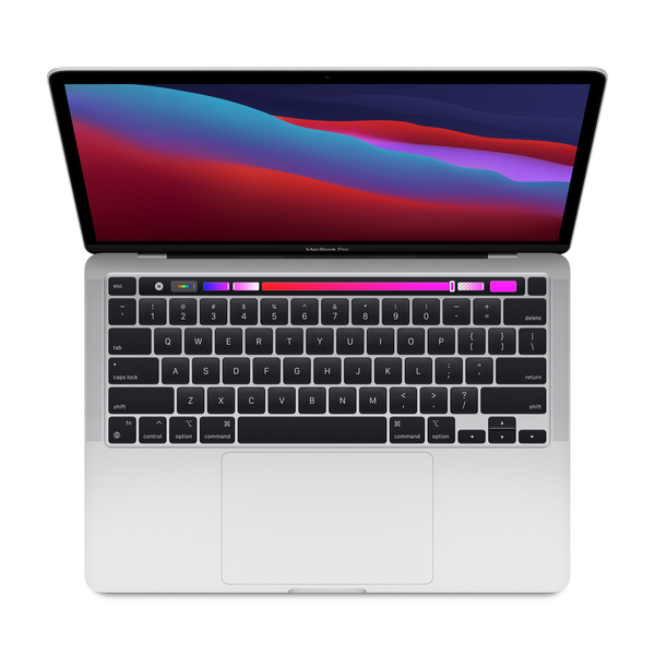 Apple MacBook Pro M1 8 Cores / 16 GB / 512 GB / 13,3'' 2560x1600 / MacOS / srebrny