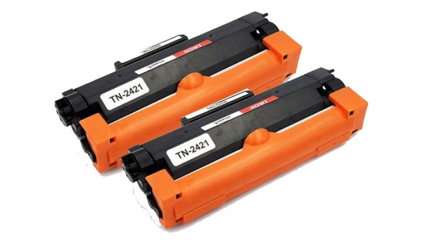 Zestaw 2× toner TN-2421 Black do drukarek Brother HL-L2312 / L2352 / DCP-L2532 – zamiennik DDPrint – 3000 stron