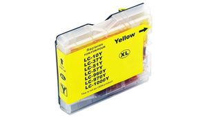 Tusz LC1000Y Yellow do drukarek Brother DCP-135C / DCP-150C – zamiennik DDPrint – 20 ml
