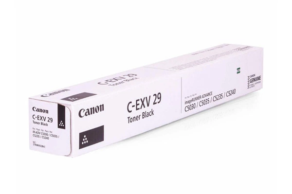 Canon C-EXV29BK, CEXV29BK, 2790B002 36k Black do Canon iR-C5030, iR-C5035, iR-C5235, iR-C5240 Toner Oryginalny