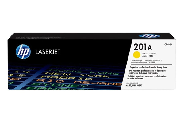 HP 201A CF402A 1,4k Yellow do HP Color LaserJet Pro M252 M277 Toner Oryginalny
