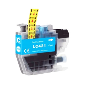 Tusz LC421C Cyan do drukarek Brother DCP-J1050DW / MFC-J1010DW – zamiennik DDPrint – 8 ml