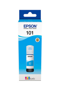 Epson 101 (T03V2, C13T03V24A) 6k Cyan do Epson EcoTank L4150 L4160 L4260 L4266 L6160 L6190 L6260 L6270 L6290 Tusz Oryginalny