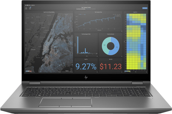 Laptop HP ZBook Fury 17 G7 Core i9 10885H 2,4 GHz/32GB/2TB SSD/ 17,3" FullHD / Win 11 Pro + RTX 3000