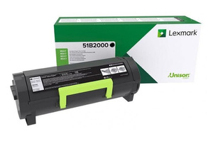Lexmark 51B2000 2,5k Black do Lexmark MS317 MS417 MS517 MS617 MX317 MX417 MX517 MX617 Toner Oryginalny