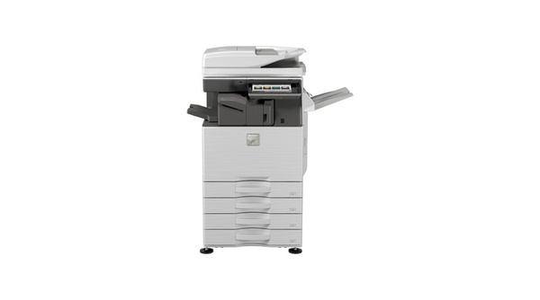 Używana kolorowa kopiarka Sharp MX-4070 V (88012572) (std. 3x550 kartek: 7E02046X)