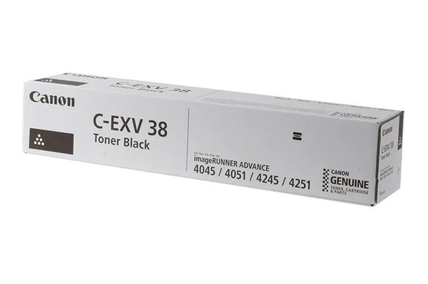 Canon C-EXV38, CEXV38, 4791B002 34,2k Black do Canon ADV iR4045i, iR4051i, iR4245i, iR4251i Toner Oryginalny
