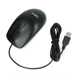 Mysz optyczna przewodowa Logitech B100 (USB)