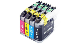 Zestaw tuszy LC223 CMYK do drukarek Brother DCP / MFC – zamiennik DDPrint – 50 ml