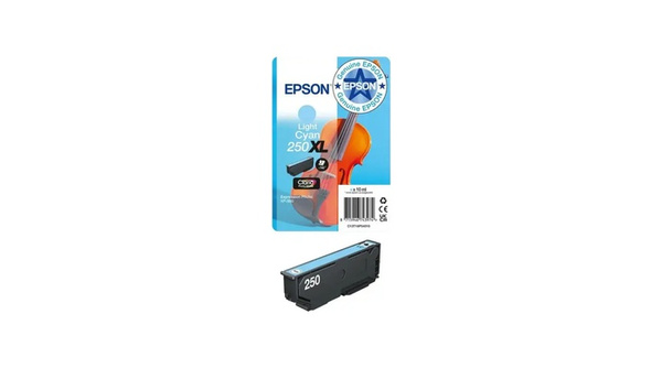 Oryginalny Tusz Light Cyan EPSON 250XL T16P5, C13T16P54010