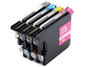 Zestaw tuszy LC985 CMYK do drukarek Brother DCP / MFC – zamiennik DDPrint – 105 ml
