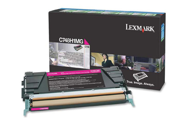 Lexmark C748H1MG 10k Magenta do Lexmark C748 Toner Oryginalny