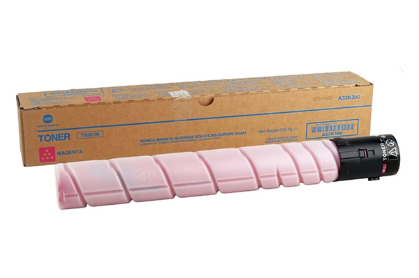 Minolta TN321M, TN-321M, A33K350 25k Magenta do Konica Minolta Bizhub C224, C284, C364 Toner Oryginalny