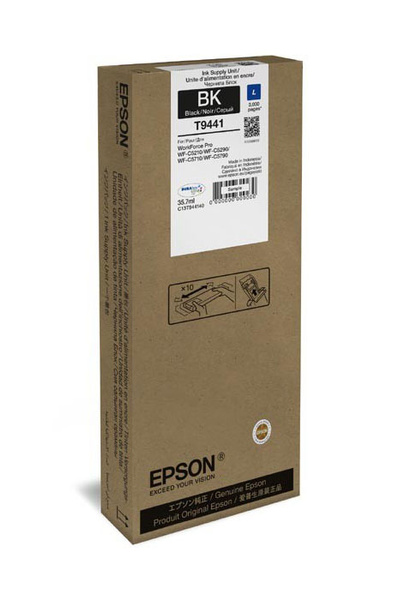 Epson T9441 (C13T944140) 3k Black do Epson WorkForce Pro WF-C5210 WF-C5290 WF-C5710 WF-C5790 Tusz Oryginalny