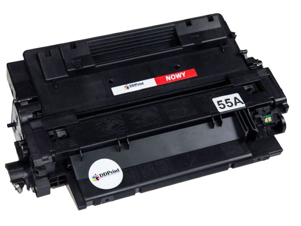 Toner CE255A (HP 55A) Black do HP LaserJet Enterprise P3015 / M521 / M525 – zamiennik DDPrint – 6000 stron