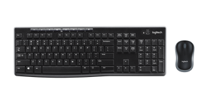Zestaw bezprzewodowy klawiatura + mysz Logitech MK270