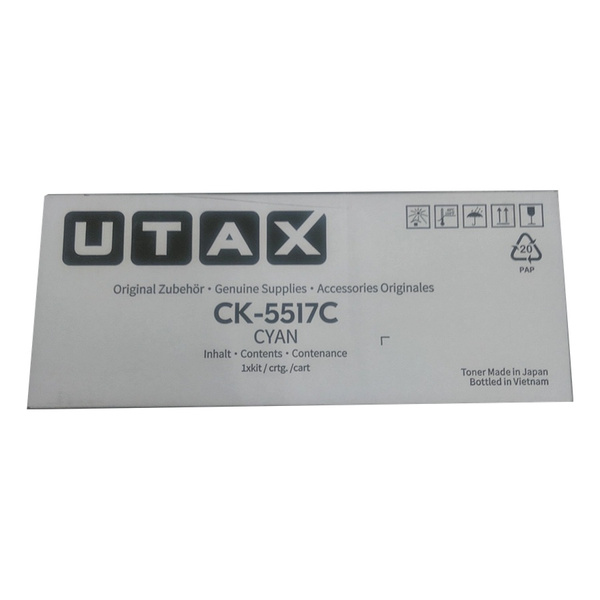 Utax CK-5517C, CK5517C (1T02Z7CUT0) 13k Cyan do Utax 458ci, P458ci Toner Oryginalny