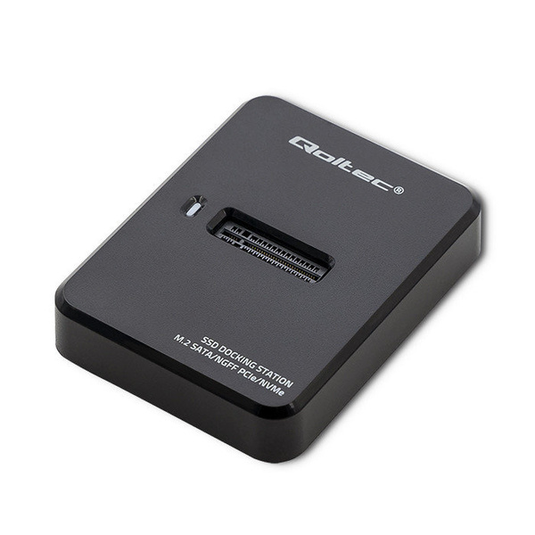 Stacja dokująca Qoltec 50313 do dysków SSD M.2/SATA/NGFF PCIE/NVMe, USB 3.1
