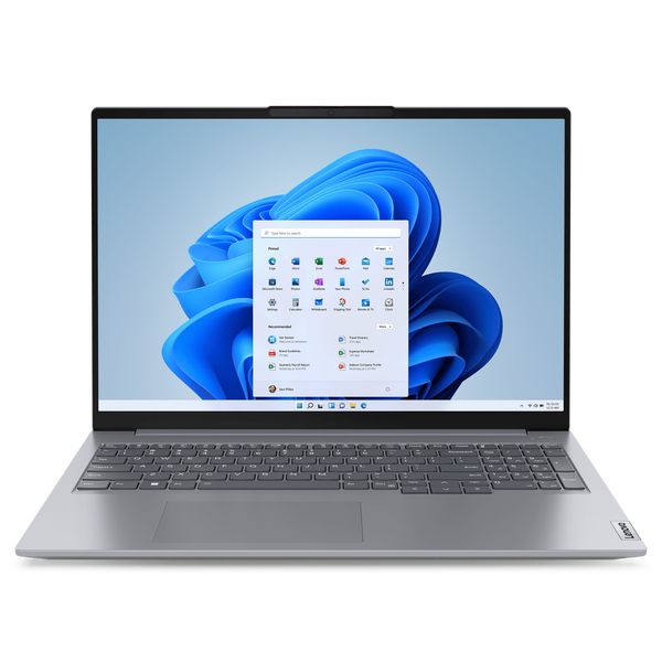 Powystawowy Lenovo ThinkBook 16 G6 Core i5 1335U (13-gen.) 1,3 GHz / 32 GB / 2 TB SSD / 16" WUXGA / Win 11 Pro