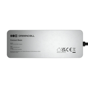 Hub USB Green Cell Basic 4w1 | 4x USB 3.0 | Aluminiowy