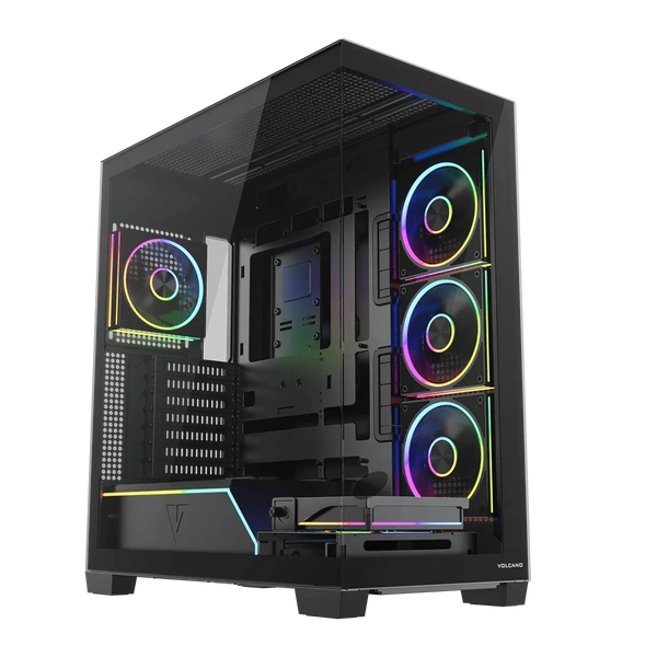 Gamingowy MODECOM Volcano Stellar PLUS ARGB MIDI 5F Tower AMD Ryzen 5 5600 3,5 GHz / 16 GB / 2 TB SSD / Win 11 + Nvidia GeForce RTX 5060 Ti [16 GB]