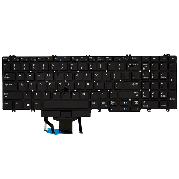 Klawiatura podświetlana do Dell Precision 7530 7540 7730 7740 / 06P79