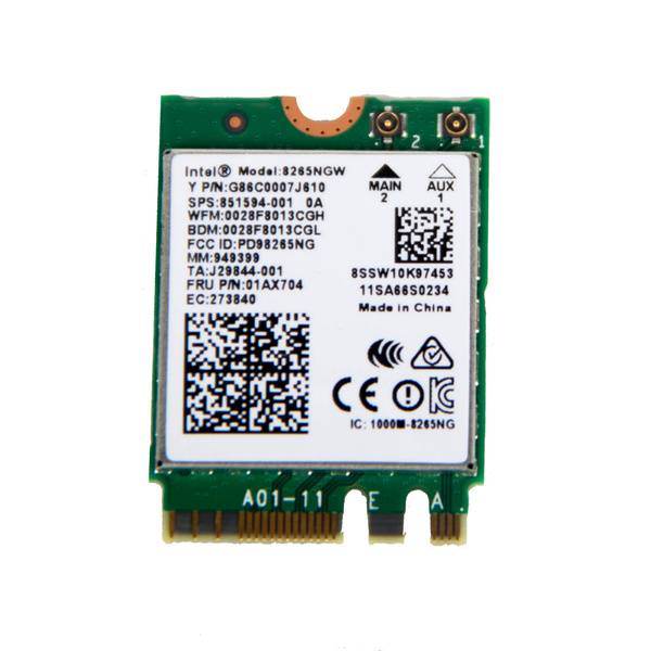 Poleasingowa karta sieciowa Intel 8265NGW M.2 do Lenovo