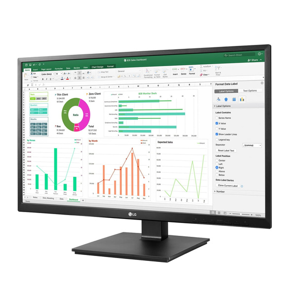LG 24BN550Y-B z głośnikami