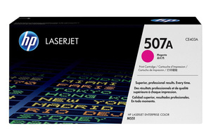 HP 507A CE403A 6k Magenta do HP LaserJet M551 M575 M570 Toner Oryginalny