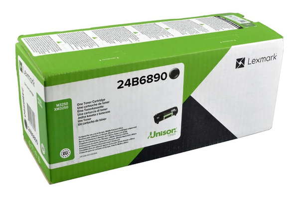 Lexmark 24B6890 21k Black do Lexmark M3250 XM3250 Toner Oryginalny