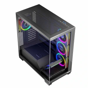 Gamingowy MODECOM Volcano Stellar ARGB MIDI 5F Tower AMD Ryzen 5 5600 3,5 GHz / 32 GB / 2 TB SSD / Win 11 + Nvidia GeForce RTX 5060 Ti [16 GB]