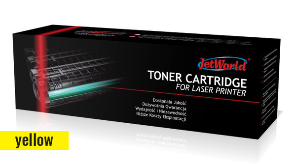 Toner JetWorld Yellow Glossy OKI MC873, MC883 zamiennik (45862814, 45862845)