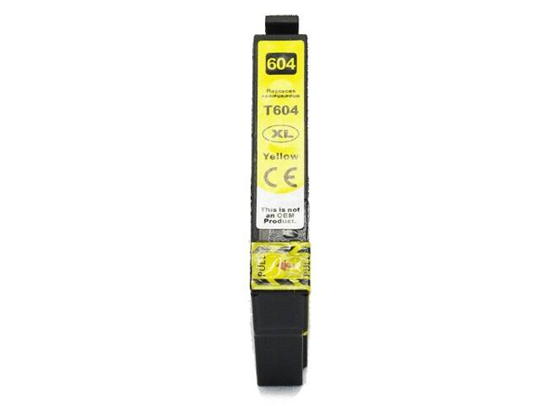 Tusz 604XL T604 Yellow do drukarek Epson WF-2910 / WF-2930 / XP-2200 – zamiennik DDPrint – 14 ml