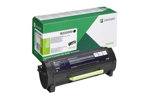 Lexmark B232000 3k Black do Lexmark B2338dw B2442 B2546 B2650 MB2338adw MB2442 MB2546 MB2650 Toner Oryginalny