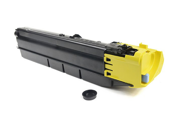 Pusta kaseta Kyocera TK-8305, TK-8306, TK-8307, TK-8308, TK-8309, TK-8505, TK-8600 Yellow 100% nowa (wystarczy wsypać proszek i założyć odpowiedni chip)