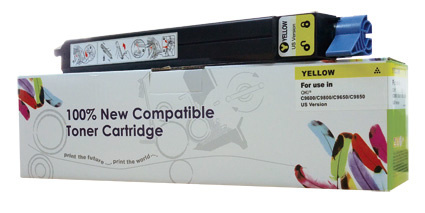 Zgodny toner OKI 42918913 15k Yellow marki Cartridge Web do Oki C9600 C9650 C9800