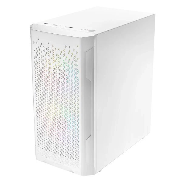 Nowy gamingowy Logic Aramis biały ARGB MINI AMD Ryzen 5 5600T 3,5 GHz / 16 GB / 960 SSD / Win 11 + Nvidia RTX 4060 [8 GB]