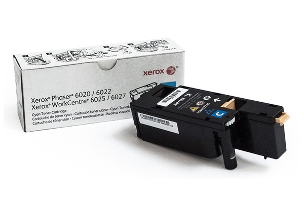 Xerox 106R02760 1k Cyan do Xerox 6020 6022 6025 6027 Toner Oryginalny