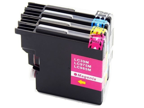 Tusz LC985 CMYK do drukarek Brother DCP-J125 / MFC-J415 – zamiennik DDPrint – zestaw 4 kolory