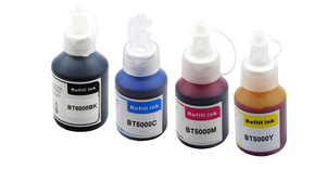 Zestaw tuszy BT6000 / BT5000 CMYK do drukarek Brother DCP / MFC T-series – zamiennik DDPrint – wysoka wydajność