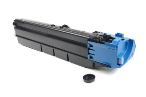 Pusta kaseta Kyocera TK-8305, TK-8306, TK-8307, TK-8308, TK-8309, TK-8505, TK-8600 Cyan 100% nowa (wystarczy wsypać proszek i założyć odpowiedni chip)