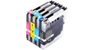 Zestaw tuszy LC1100 CMYK do drukarek Brother DCP / MFC – zamiennik DDPrint – 85 ml