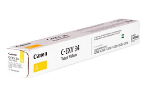 Oryginalny Toner Yellow Canon ADV iR-C2020, iR-C2025, iR-C2030, iR-C2220, iR-C2225, iR-C2230 (C-EXV34Y, CEXV34Y, 3785B002)